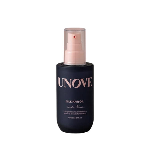 Silk hair oil essence bottle with clear cap pump