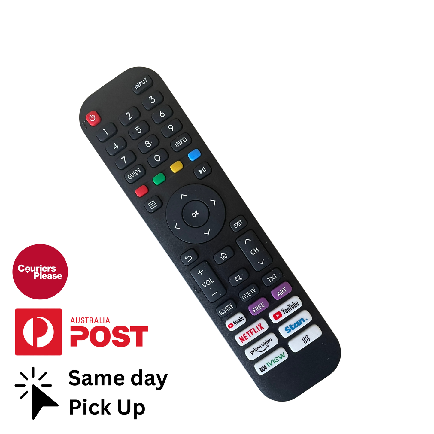 Hisense 120L5F Replacement Remote (EN2Q30H)