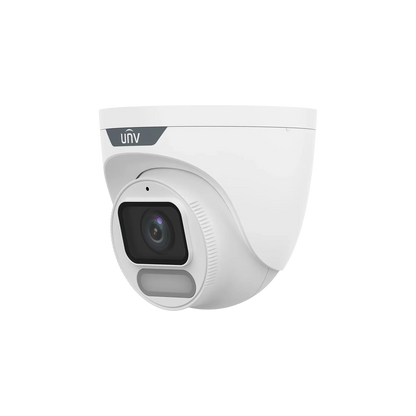 Uniview IPC3628LE-ADF28K-WP 8MP OWLVIEW Turret 2.8mm Fixed Lens Network Camera 4K 8MP CCTV Camera with ColorHunter & Wise-ISP