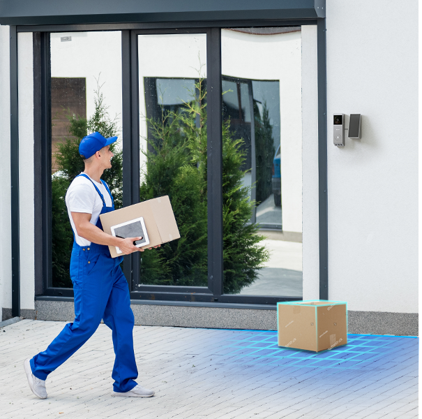 EZVIZ EP3x Pro Battery-Powered Video Doorbell – 2K Dual-Lens Security with Smart Detection