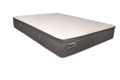 ROYALE Tencel mattress, dark grey quilted sides and white top
