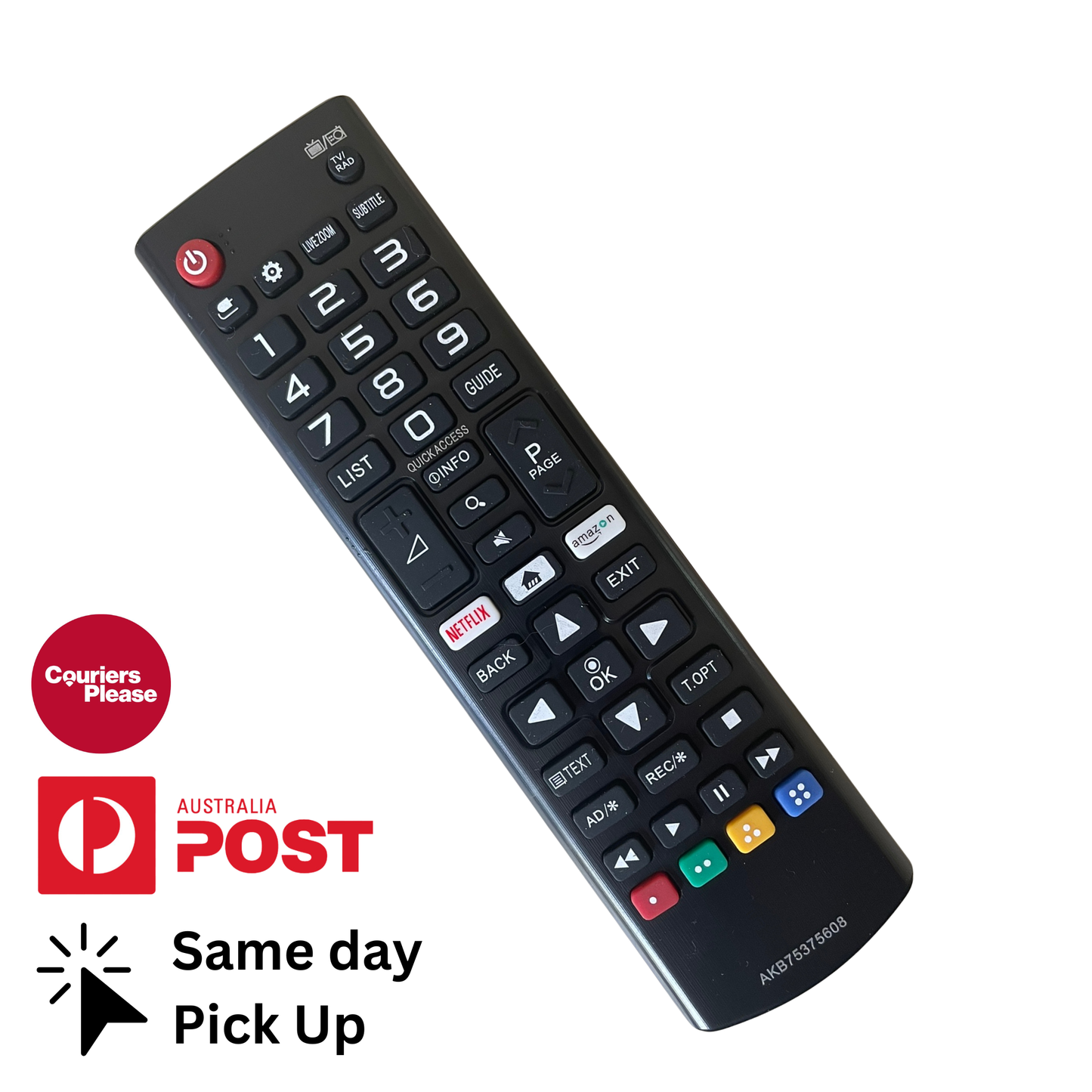 LG  49UK7550PTA Replacement Remote (AKB75375608)