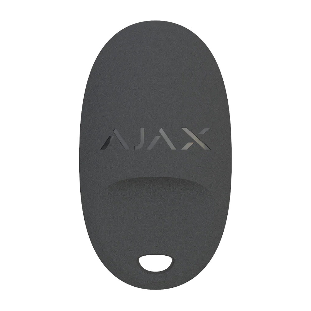 AJAX#30669 – Ajax SpaceControl Jeweller Wireless Key Fob with Panic Button (Black)