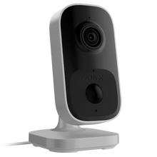 AJAX#119711 Ajax IndoorCam Wi-Fi Security Camera with AI Detection – White / Black