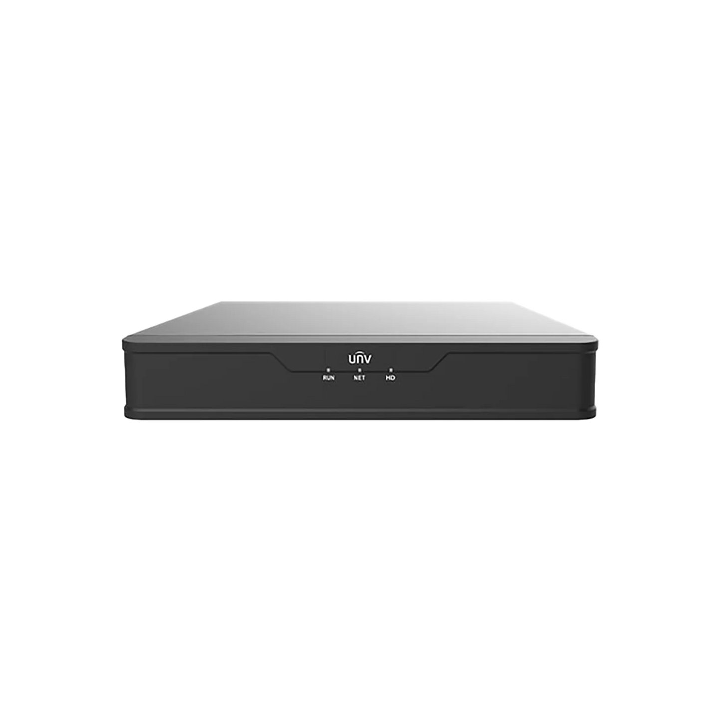 Uniview (NVR501-04B-P4) 4 Channel 16MP NVR with 4 PoE Ports Prime Series, 4K HDMI, 1 SATA HDD Slot up to 8TB
