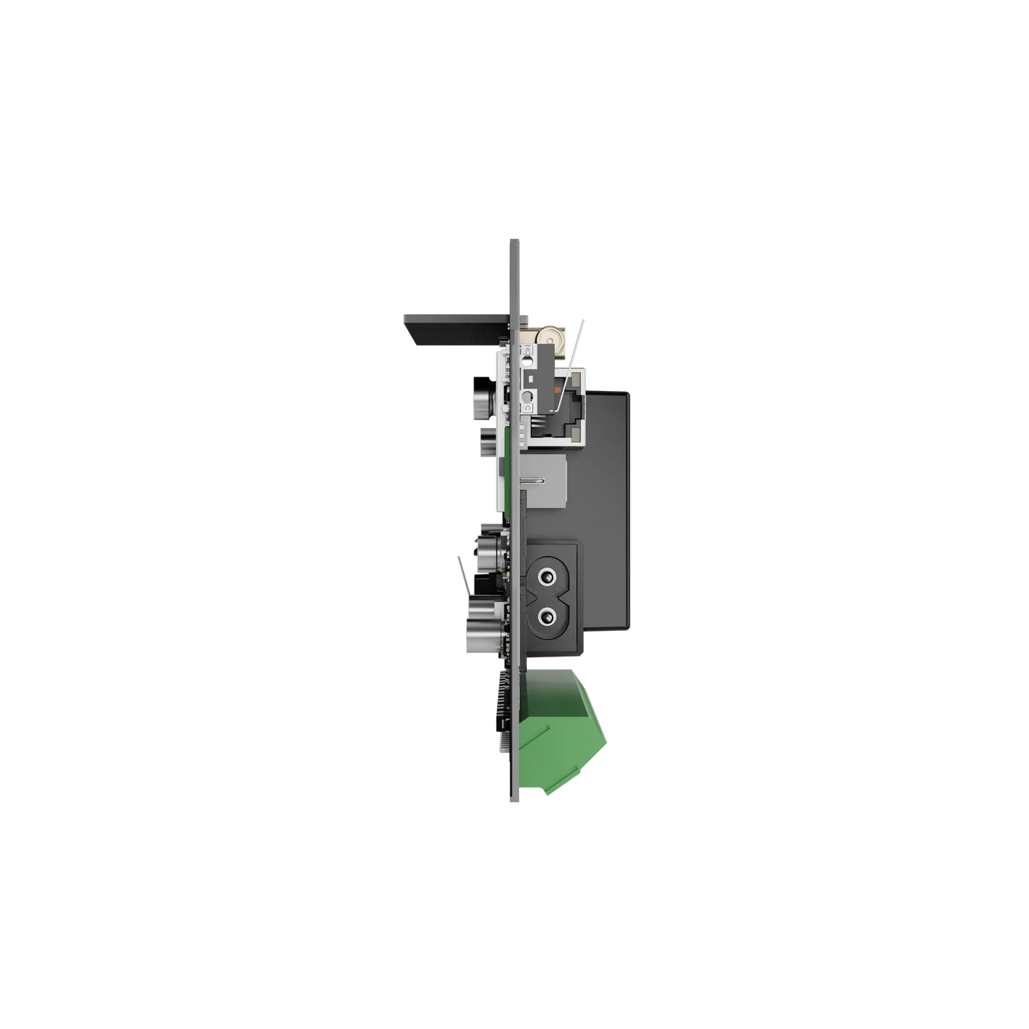 AJAX Superior Fibra Hub Hybrid (4G) Without Casing White Hybrid Security Control Panel for Case D – AJAX#124108