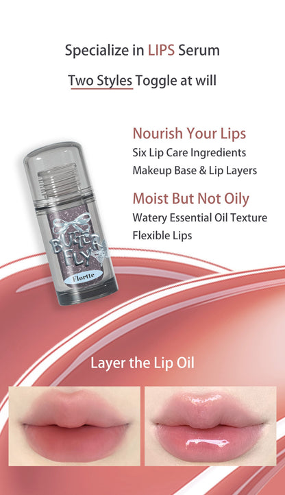 FLORTTE Twin Butterfly Series Lip Serum