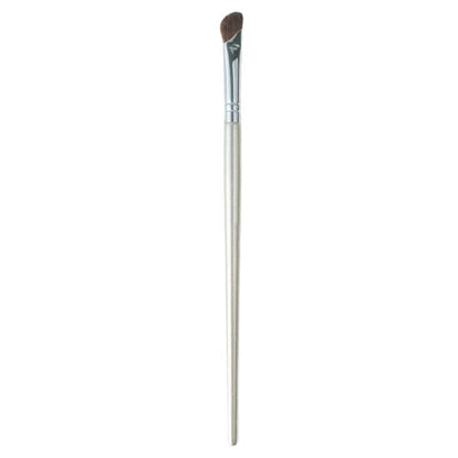 Small Silver Handle Angled Nose Shadow Brush Australia | Aestha Cosmetics