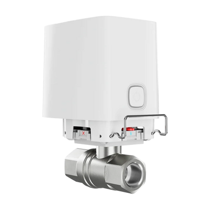 AJAX#62604 Ajax WaterStop 3/4" (DN20) Jeweller Wireless Smart Water Shutoff Valve – White / Black