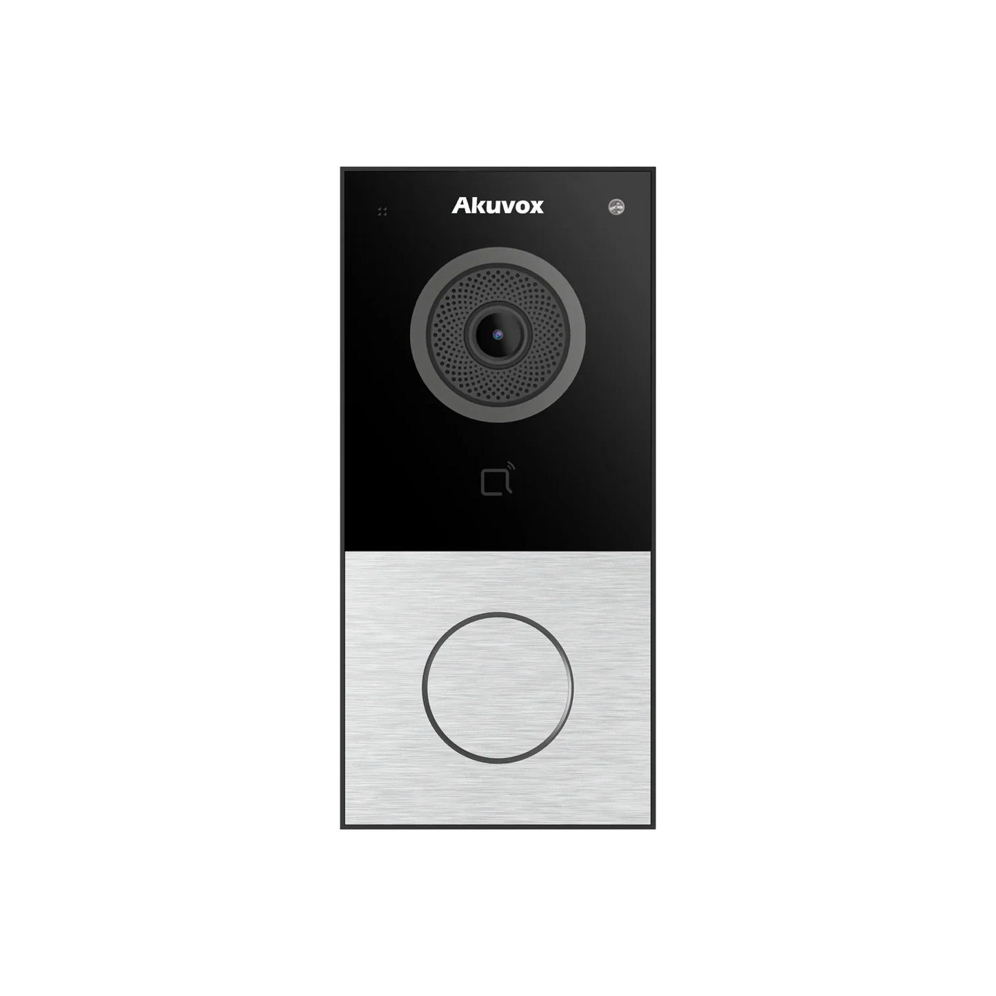 Akuvox E12S-2 Single-Button 2-Wire SIP IP Video Door Station – Compact Design, HD Camera, Two-Way Audio, Surface Mount