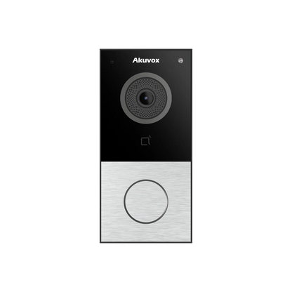 Akuvox E12S-2 Single-Button 2-Wire SIP IP Video Door Station – Compact Design, HD Camera, Two-Way Audio, Surface Mount