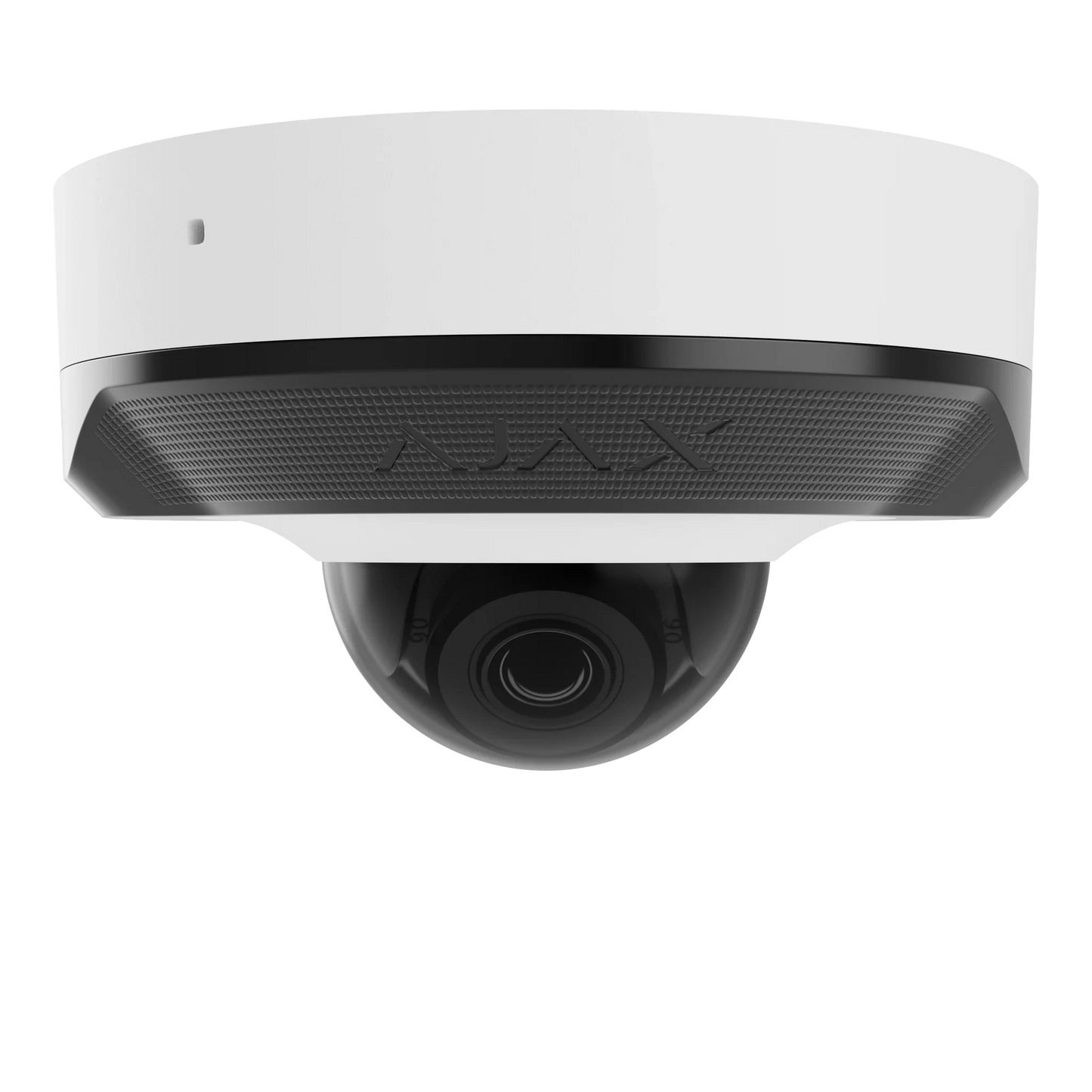 AJAX#76020 Ajax 5MP 4mm Mini Dome IP Security Camera – White / Black