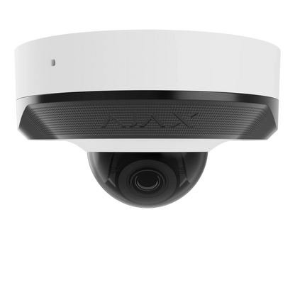 AJAX#76020 Ajax 5MP 4mm Mini Dome IP Security Camera – White / Black