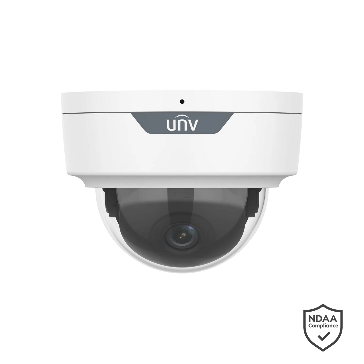Uniview IPC326SS-ADF28K-I1 6MP HD Intelligent LightHunter IR Fixed Dome Network Camera, 2.8mm, SD Card, WDR, 40m (131ft) IR distance, Built-in Mic, POE, Prime Series