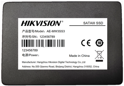 Hikvision 1TB AE-MW3SS3 2.5" SATA III SSD – High-Performance Storage for Vehicle Video Monitoring (only 1 in Stock)