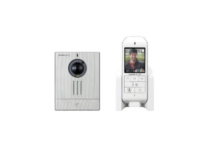 Aiphone WL-11 Wireless Video Intercom Kit with 2.4" LCD Monitor, Surface-Mount Door Station & DECT Wireless Technology – Complete Kit
