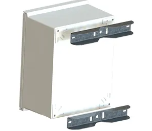 ALLBRO Galvanised Pole Mount Brackets for Allbrox 006/6D Enclosures | Heavy-Duty IP66 Installation Bracket Kit – ALL-POLE-6-GAL