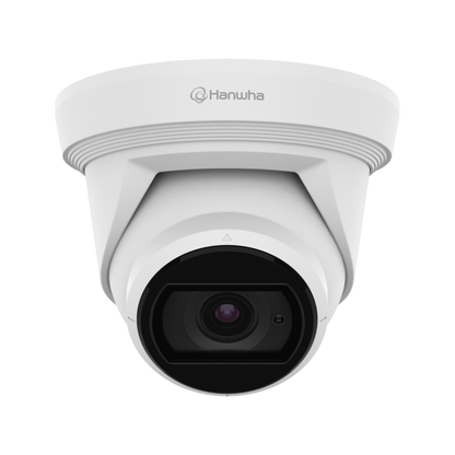 Hanwha A Series 5MP Outdoor Flateye VF CCTV IP Camera H.265, IR, IP66, 3.3 - 10.3mm (ANE-L8082R)