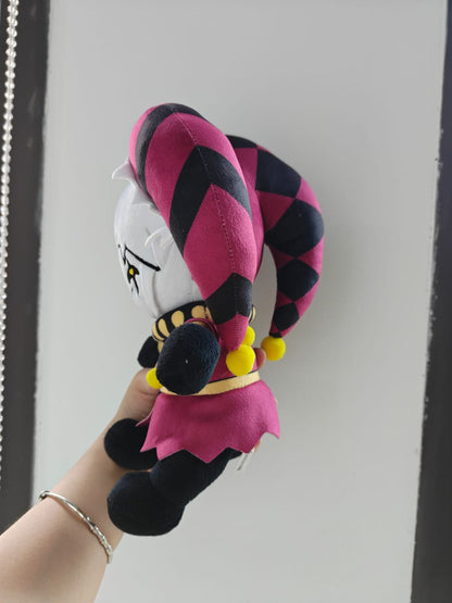Harlequin Plush Pierrot Plush Jester Plush Circus Horror Visual Novel Handmade Plushies 25cm