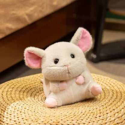 Mouse Plush Cow Plush Owl Plush - Kawaii Healing Animal Stuffed Toys 18cm Desk Decor