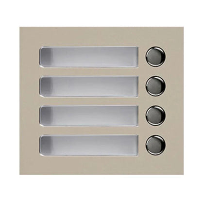 AIPHONE GF-4P GF Series, Button panel, 4 call, Requires GT-SW.
