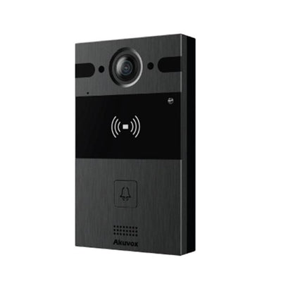 Akuvox R20A Black – Compact SIP Video Door Phone with 2MP Camera & RFID Access