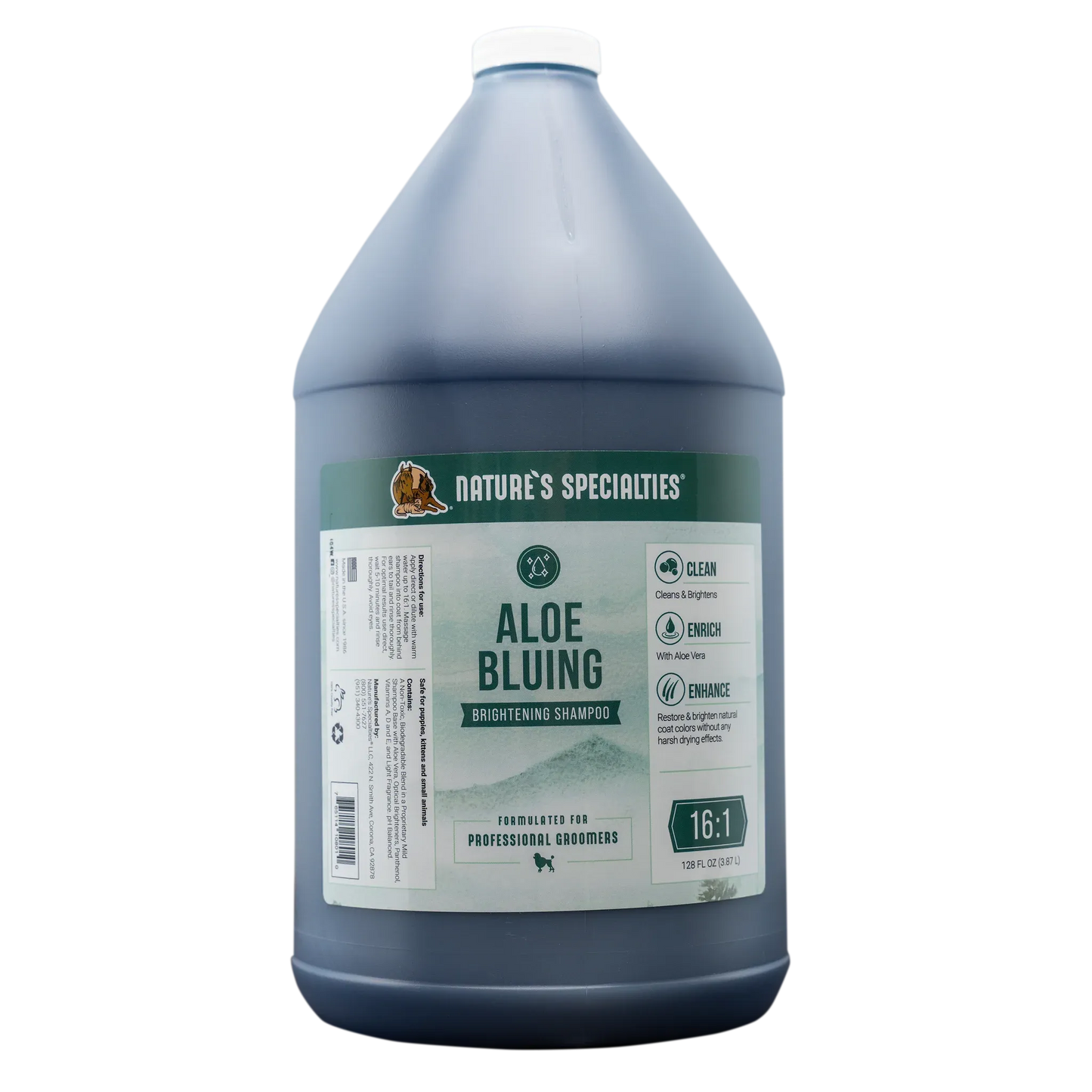 Natures Specialties Aloe Blueing Shampoo with Optical Brighteners
