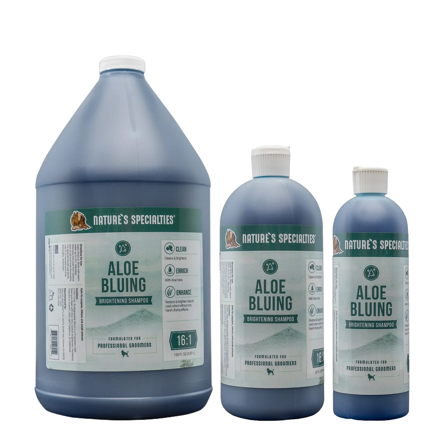 Natures Specialties Aloe Blueing Shampoo with Optical Brighteners