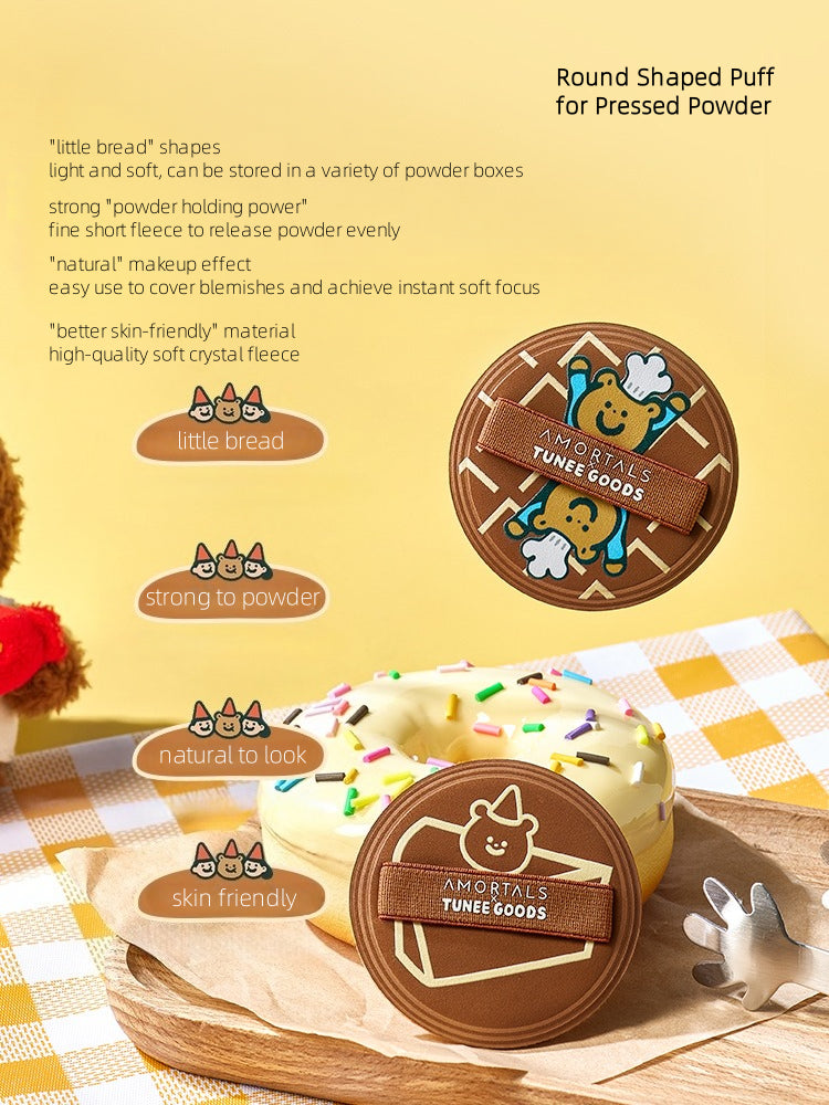 AMORTALS x TUNEE GOODS Bear Bear Makeup Sponge Set