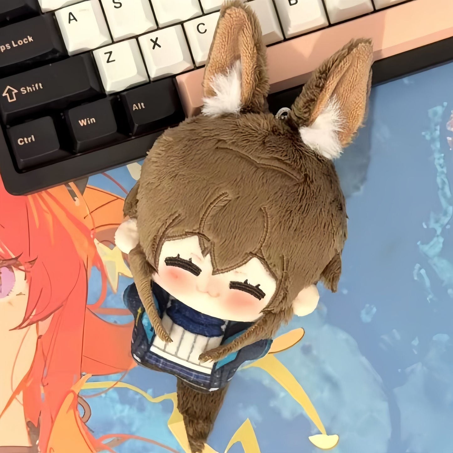 Wis'adel Plush Amiya Plush AK Tower Defense RPG Plushies Handmade Plush 10cm