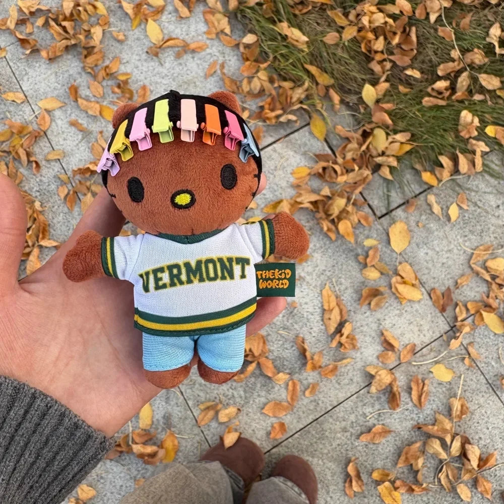 Y2K Pop Culture Kitty Plush Trendy Streetwear Feline Mascot Plush 13cm