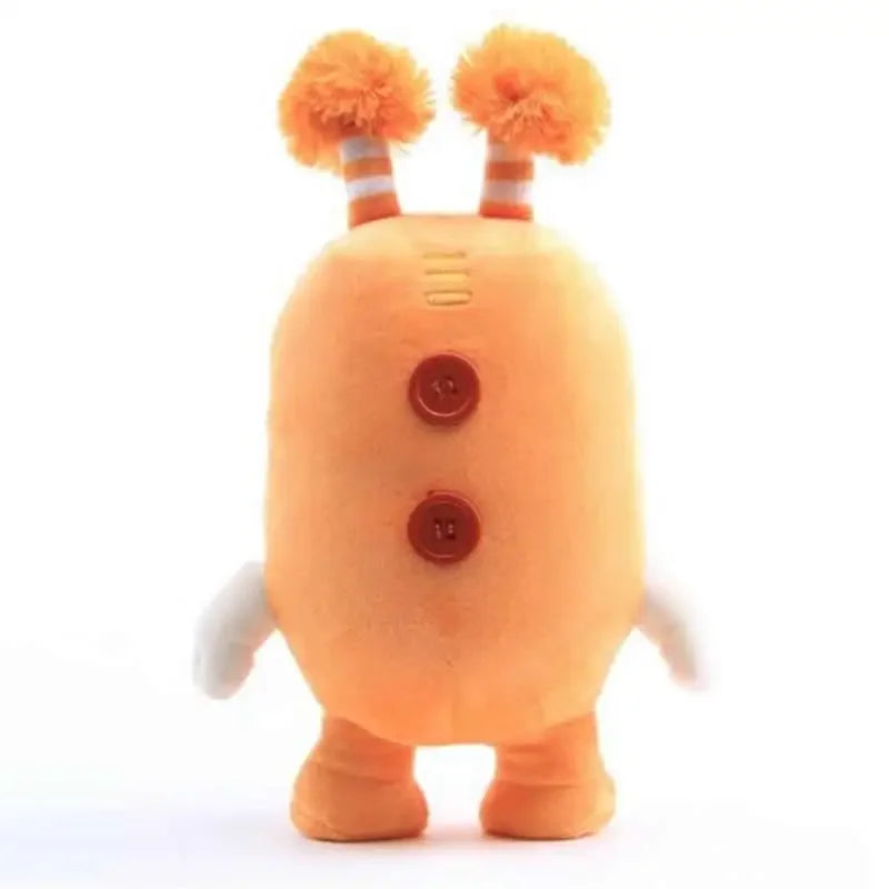 Colorful Furry Square Plushies Antennas Plushies Silent Expressive Mood Plushies 24cm