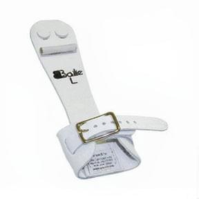 Bailie BD200 beginner dowel pair, light gray metal bracket with adjustable strap