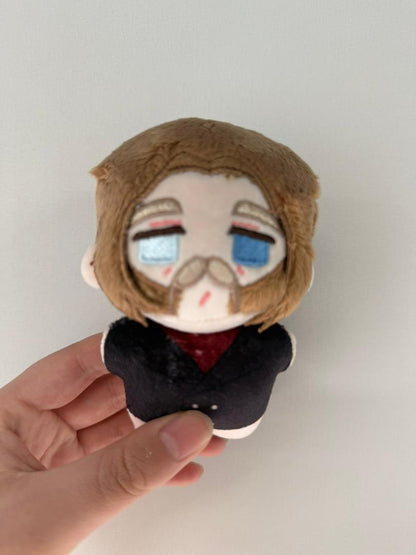 Micah Bell Plush White Hat Western Gunslinger Villain Plush Handmade Plush 10cm