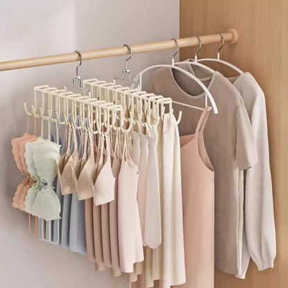 Belt Tie Rack Hanger, Tie Rack Hanger, for Closet Metal Belt Organizer, 20 Hooks, Multi Purpose Hanger, for Shawls Scarves Closet Organizers and Storage White