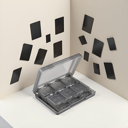 Black 26-in-1 Game Holder Case Fits up to 22 Games 2 SD Cards 2 Micro SD/TF Cards and 2 Stylus Pens for NEW 3DS / 3DS XL / 3DS LL