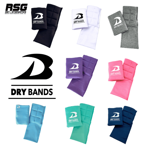 Dry bands assorted colors: black, white, gray, taupe, purple, pink, blue, teal, navy, lavender
