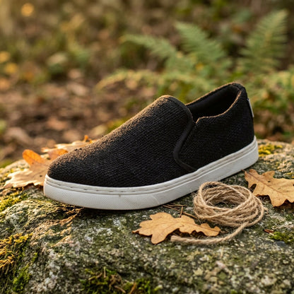 Hemp Slip-On Shoes – Organic Hemp Shoes Australia Vegan Flats