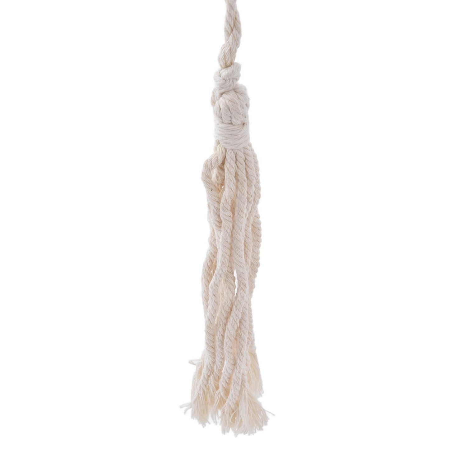 Boho Hat Wall Hanging Rack Cotton Rope Woven Bohemian Caps Holder for Home Office StudioType A