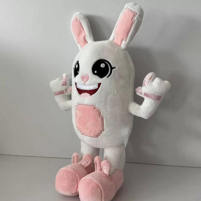 Handmade B Bunny Plush, 30cm Stuffed Boppin Brainrot Toy