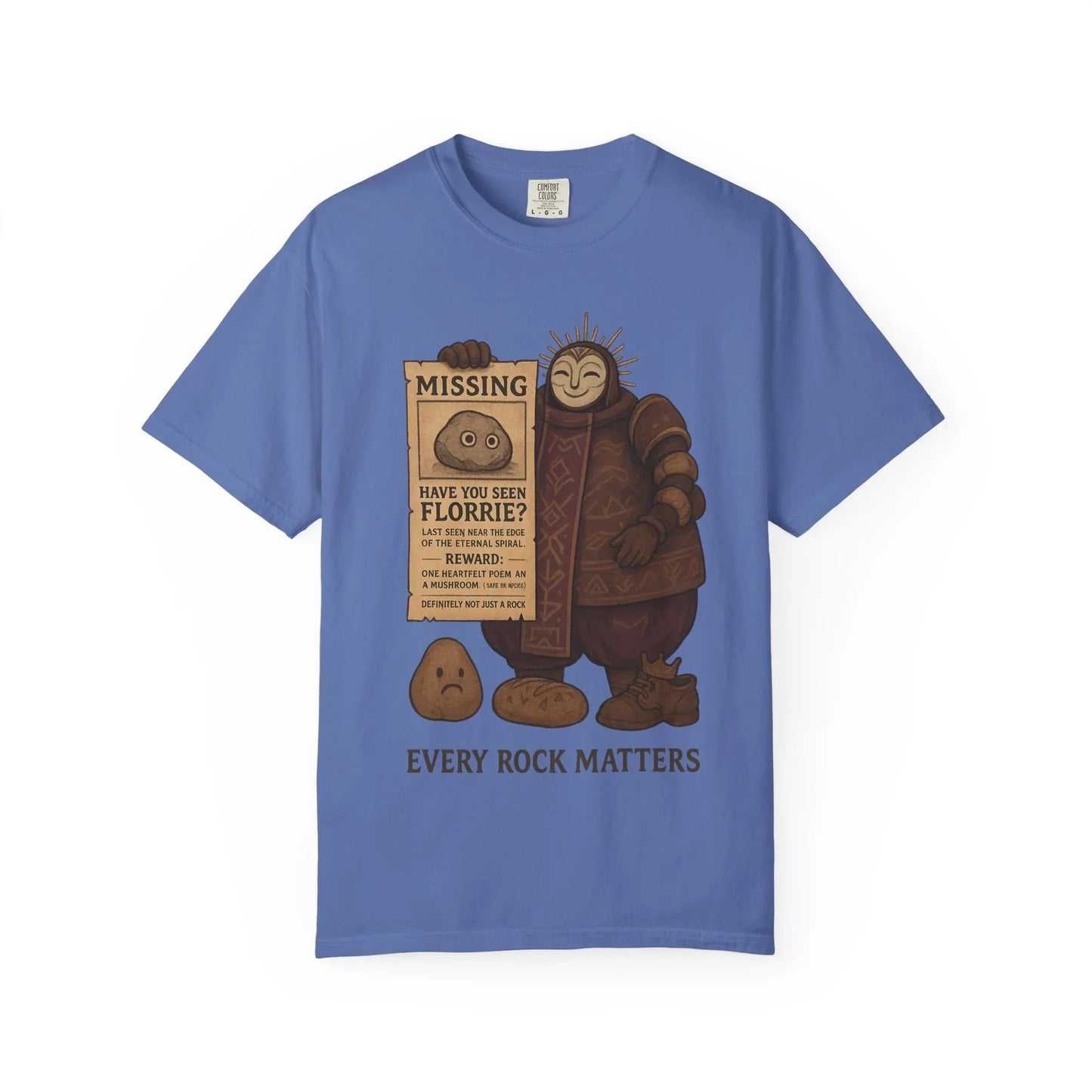 Esquie Missing Pet Rock T-Shirt | Clair Obscur Expedition 33 Game Merch | Whee Whoo Whee Whoo
