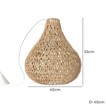 Byron Rope Pendant Light - Natural