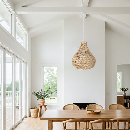 Byron Rope Pendant Light - Natural