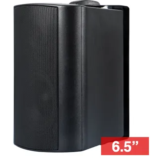 CMX WSK-640CSIP 6" IP66 Bass Reflex Wall Mount Cabinet Speaker – 40W, 100V Line, Stainless Steel Bracket
