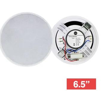 CMX CSK-66H Slim 6.5" Frameless Dual Cone Ceiling Speaker – 100V Line, 6W | CSK-66H