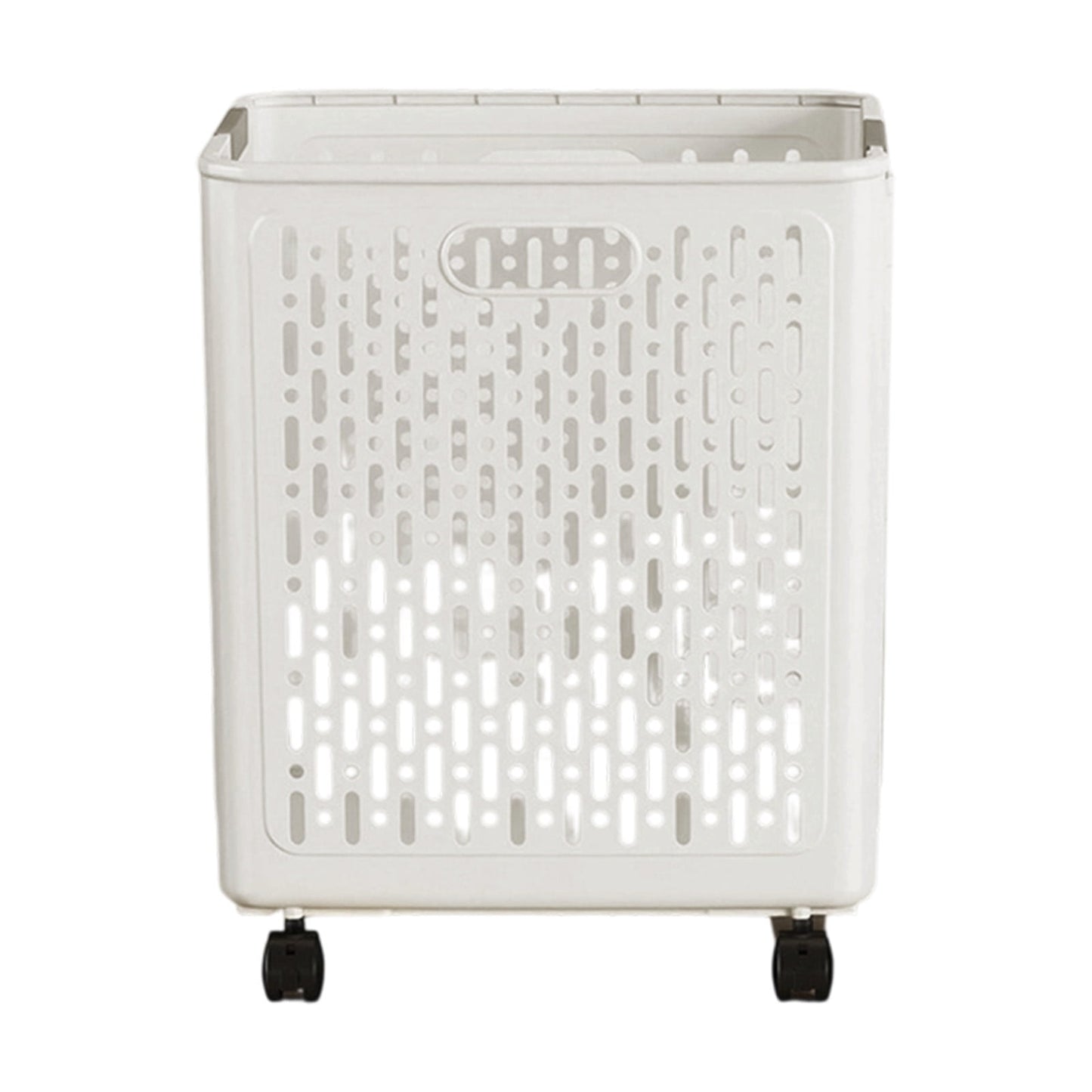 Collapsible Rolling Laundry Hamper with Wheels - Space-Saving Organizer