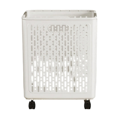 Collapsible Rolling Laundry Hamper with Wheels - Space-Saving Organizer