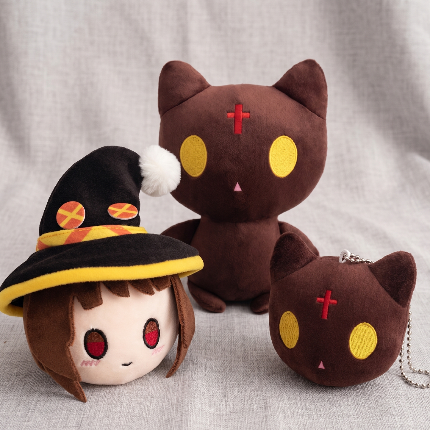 Megu-megu Plush & Chomusuke Cat Plush