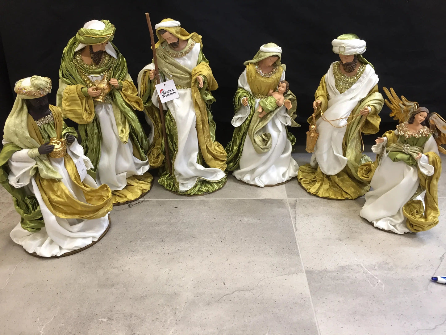 Christmas Religious Handmade Nativity set 39 cm