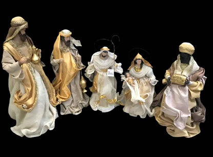 Christmas Nativity scene with manger  -40-55cm